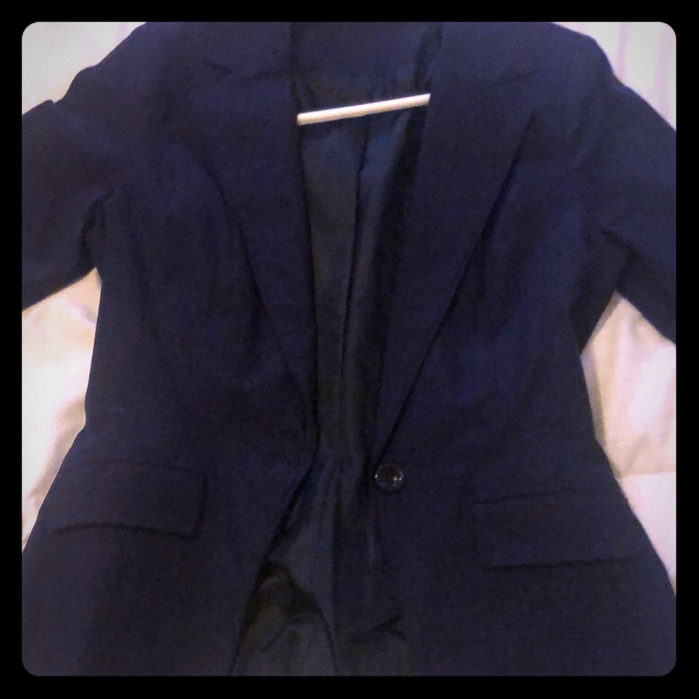 Navy blazer
